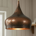 Handmade Hammered Copper Pendant Light, Patina Ceiling Lamp, Rustic Vintage Kitchen Lighting,ndustrial Farmhouse Light,Dome Lamp Shade